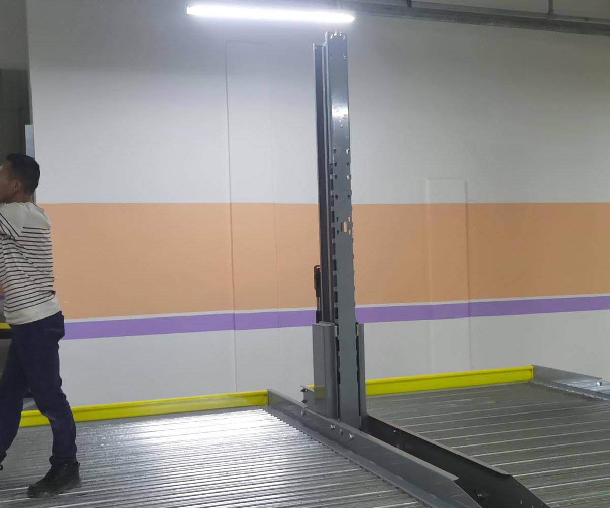 石棉縣升降橫移式機(jī)械式立體停車設(shè)備二手
