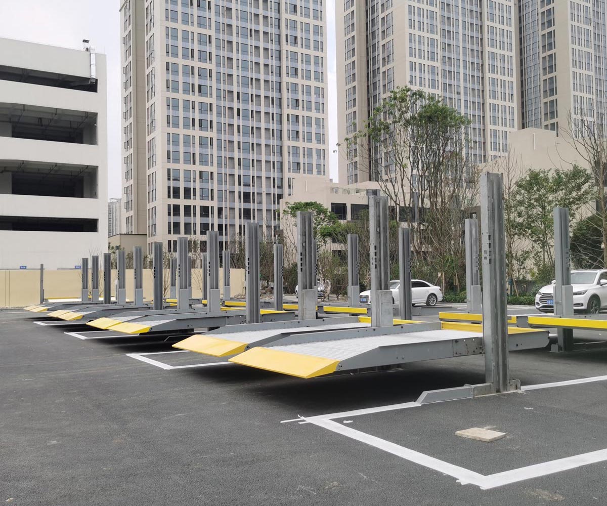 蒲江縣二層升降橫移立體停車廠家
