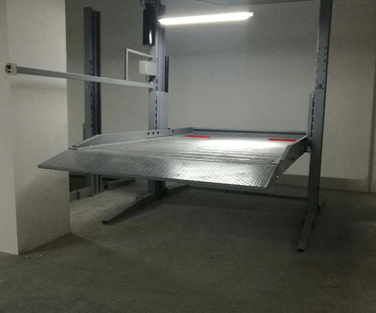 色達縣二層簡易升降類機械停車場拆除