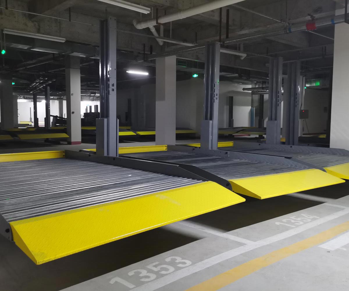 陜西省雙柱簡易式立體車庫過驗(yàn)收