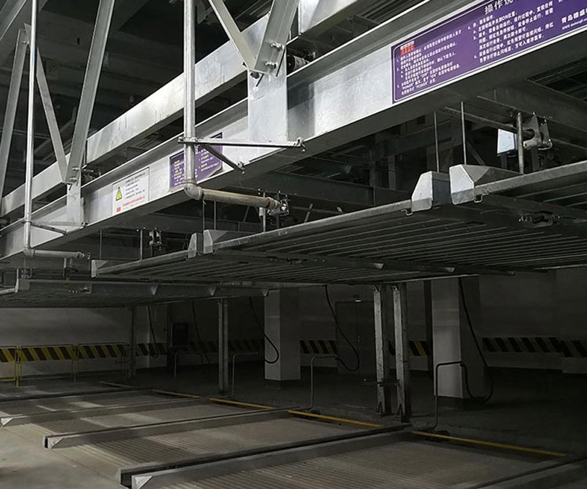西區2柱機械停車庫過驗收