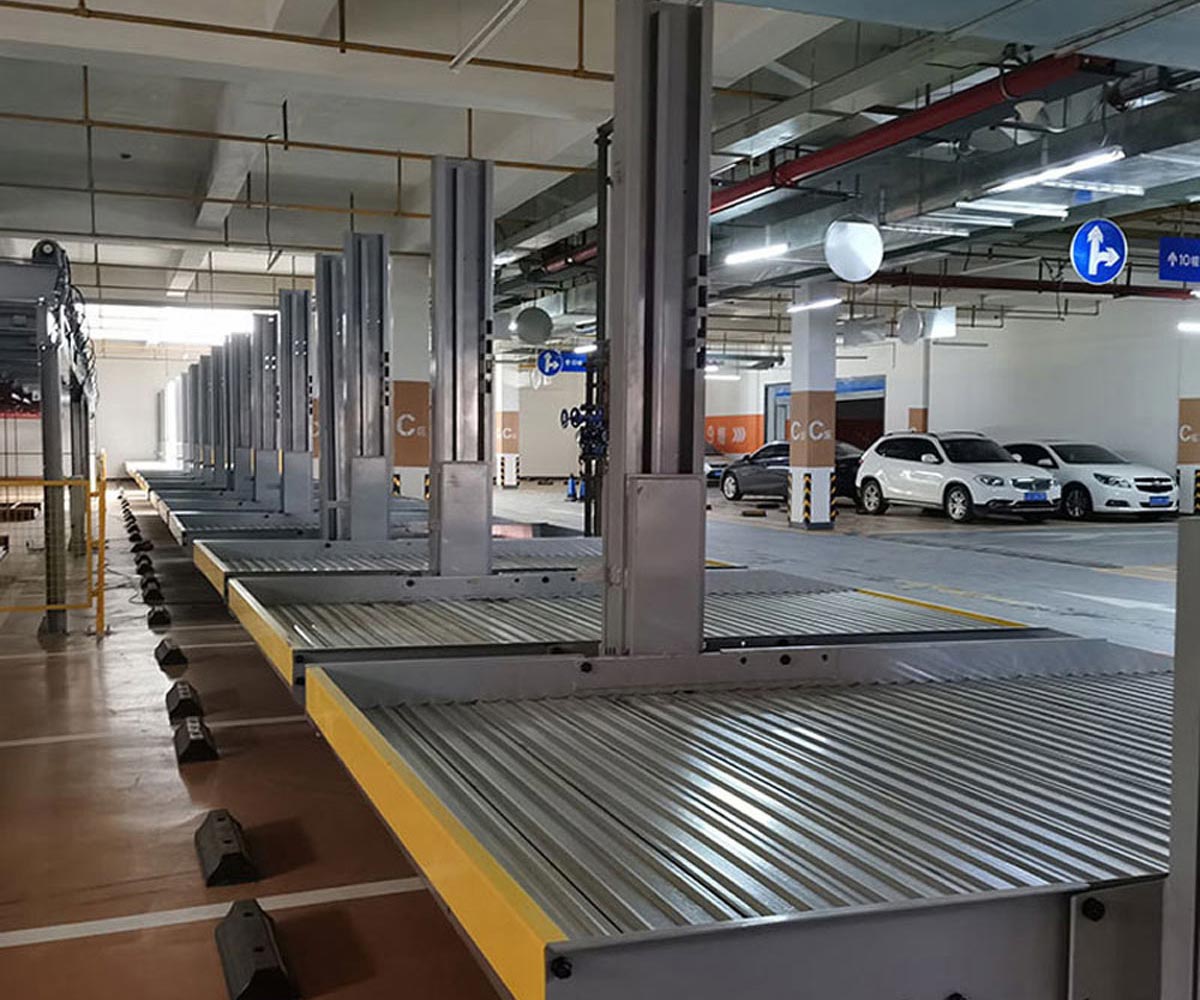 重慶市兩層PSH型停車立體車庫回購