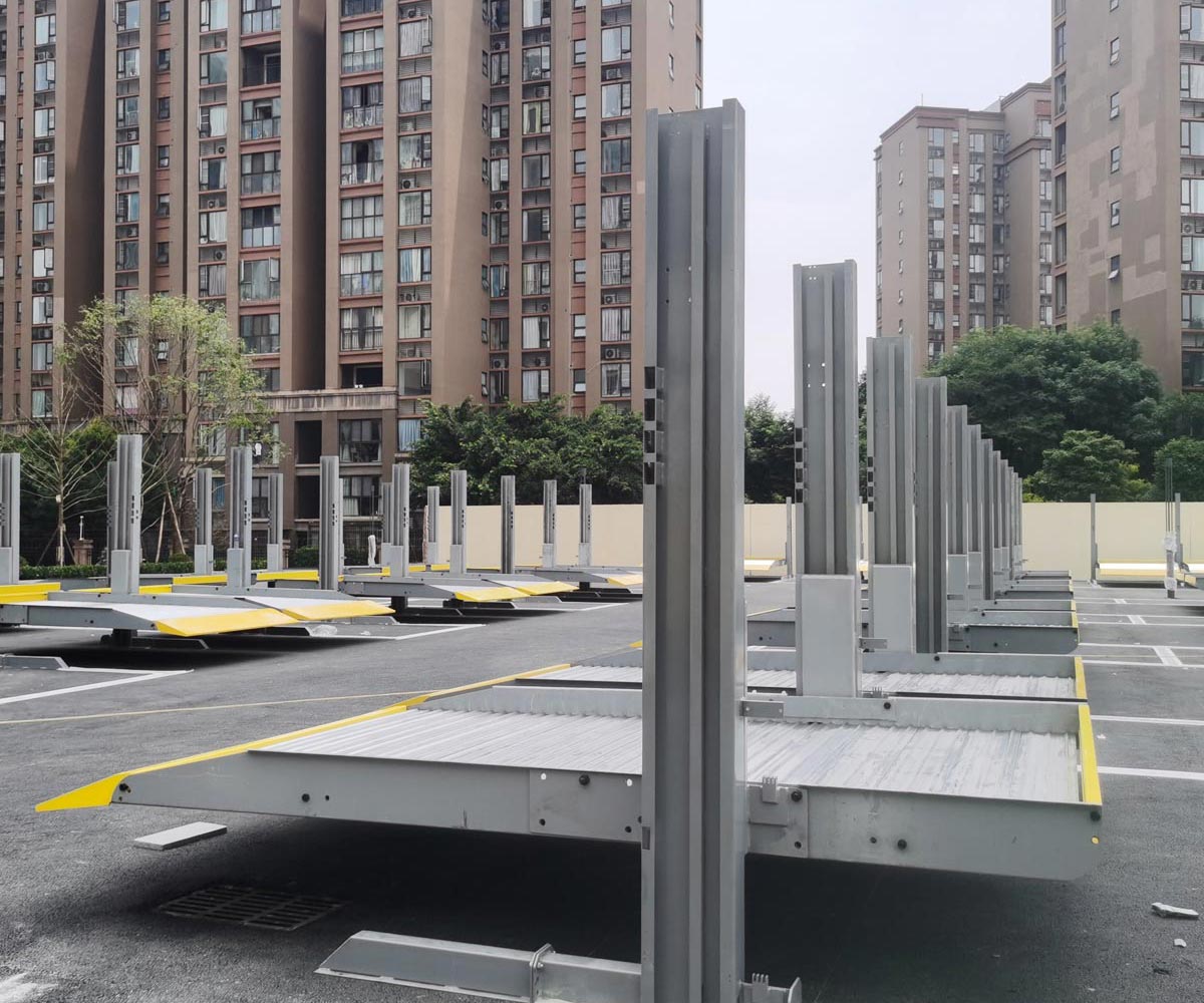 雅安市簡易升降類機械式停車位過驗收
