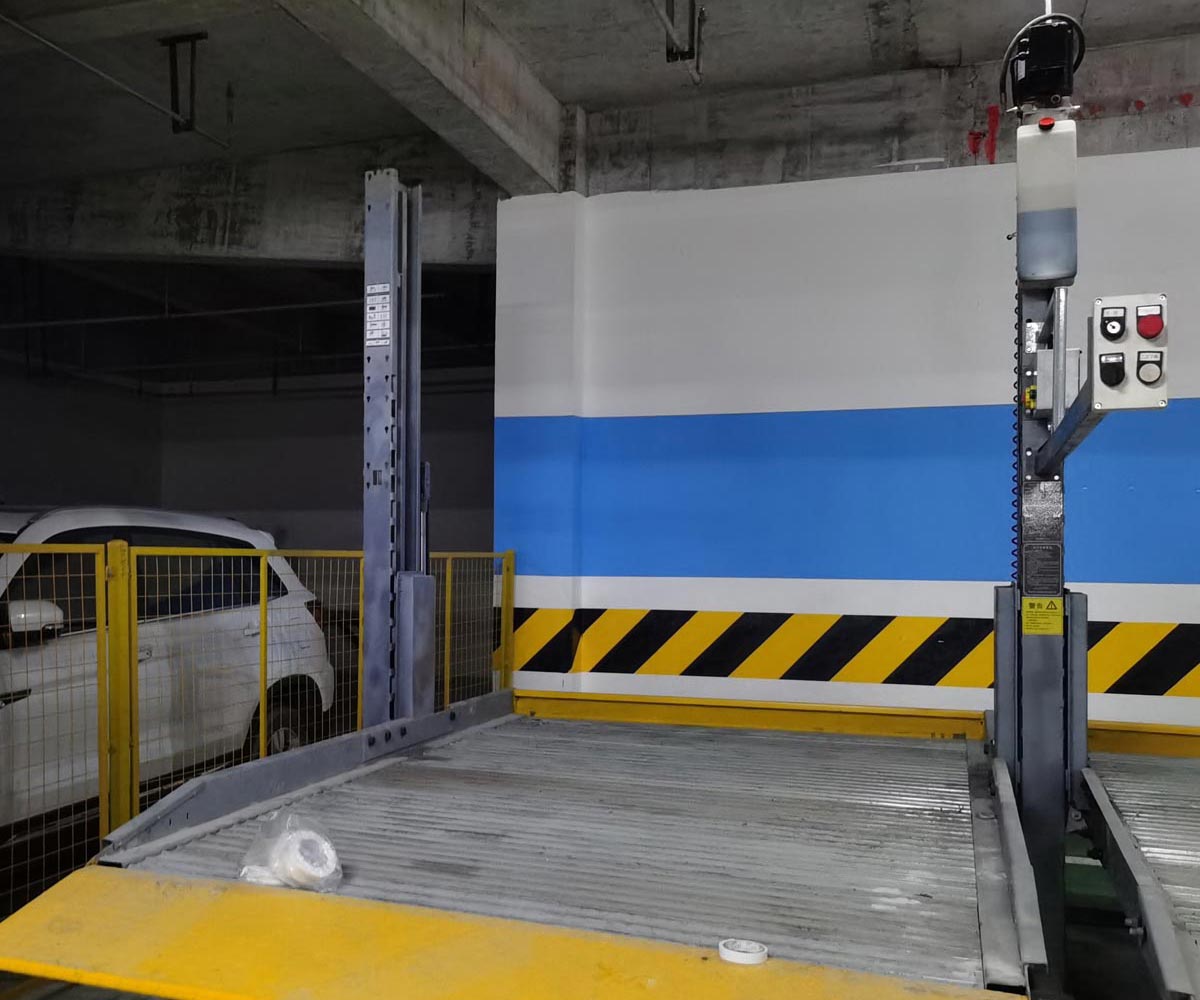 仁壽縣兩柱簡易升降類機械車位回收