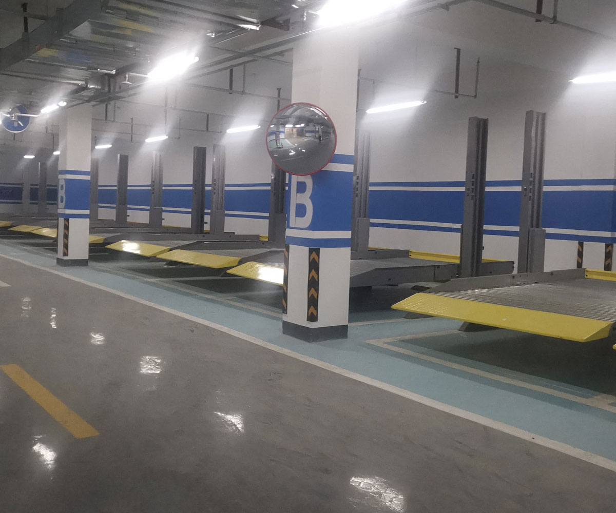 西區升降式機械立體停車設備過驗收
