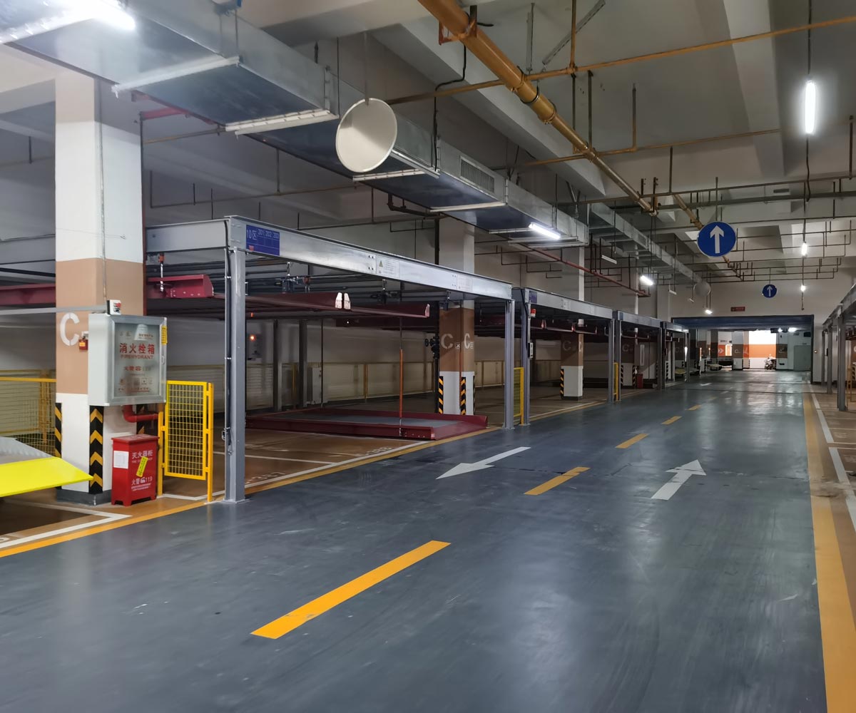 簡易升降式機械停車設(shè)備
