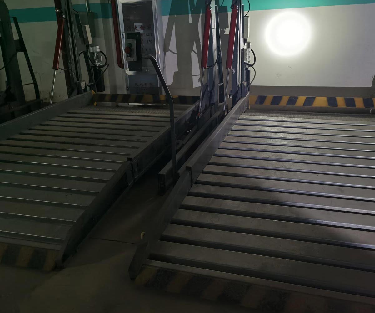 簡易升降式機械停車場