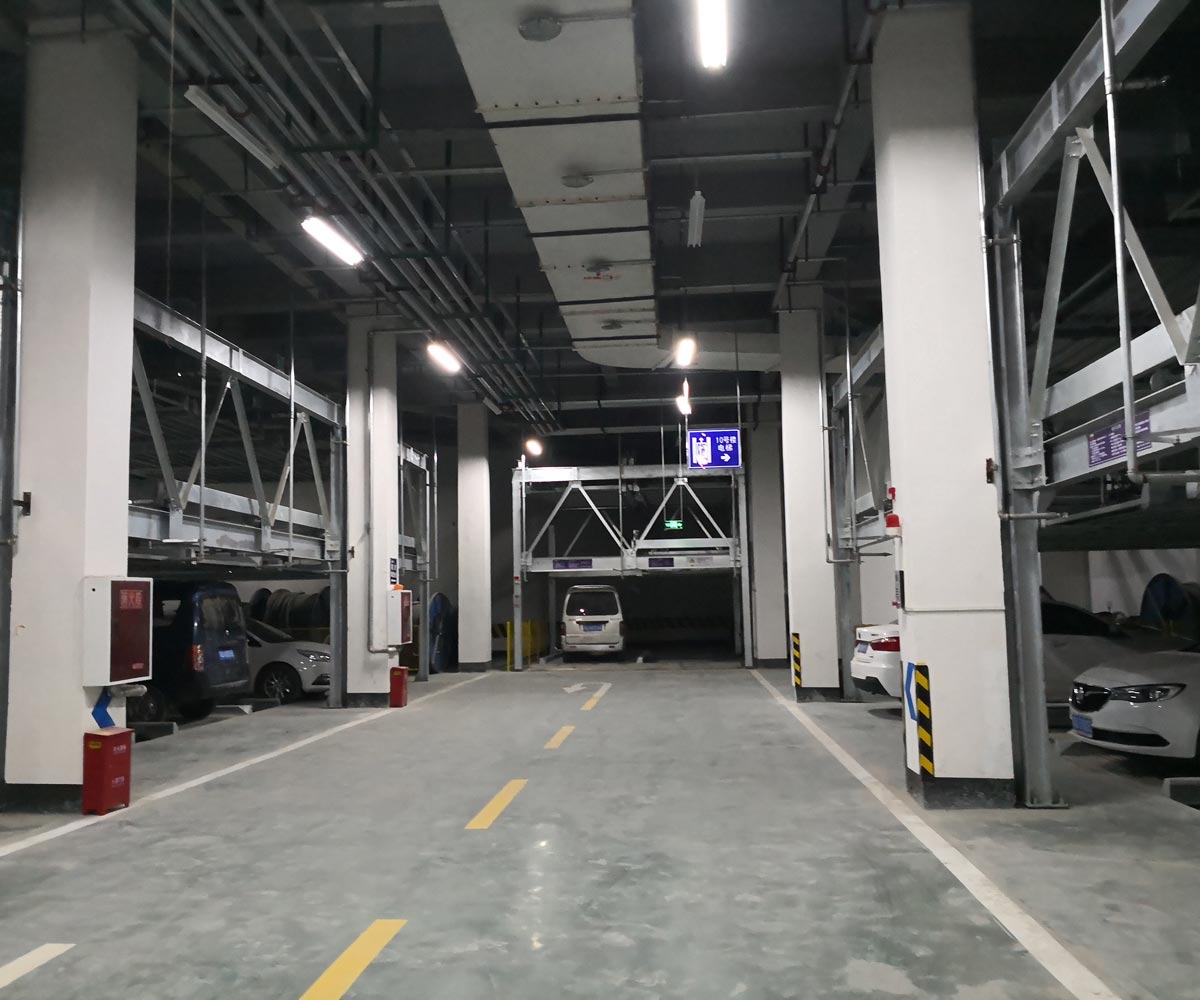 兩層PSH型機械式停車位